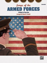 Songs of the Armed Forces piano sheet music cover Thumbnail